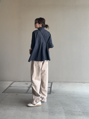 cropped relax shirt refine