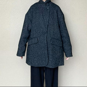 ヘリンボーンジャケットコート