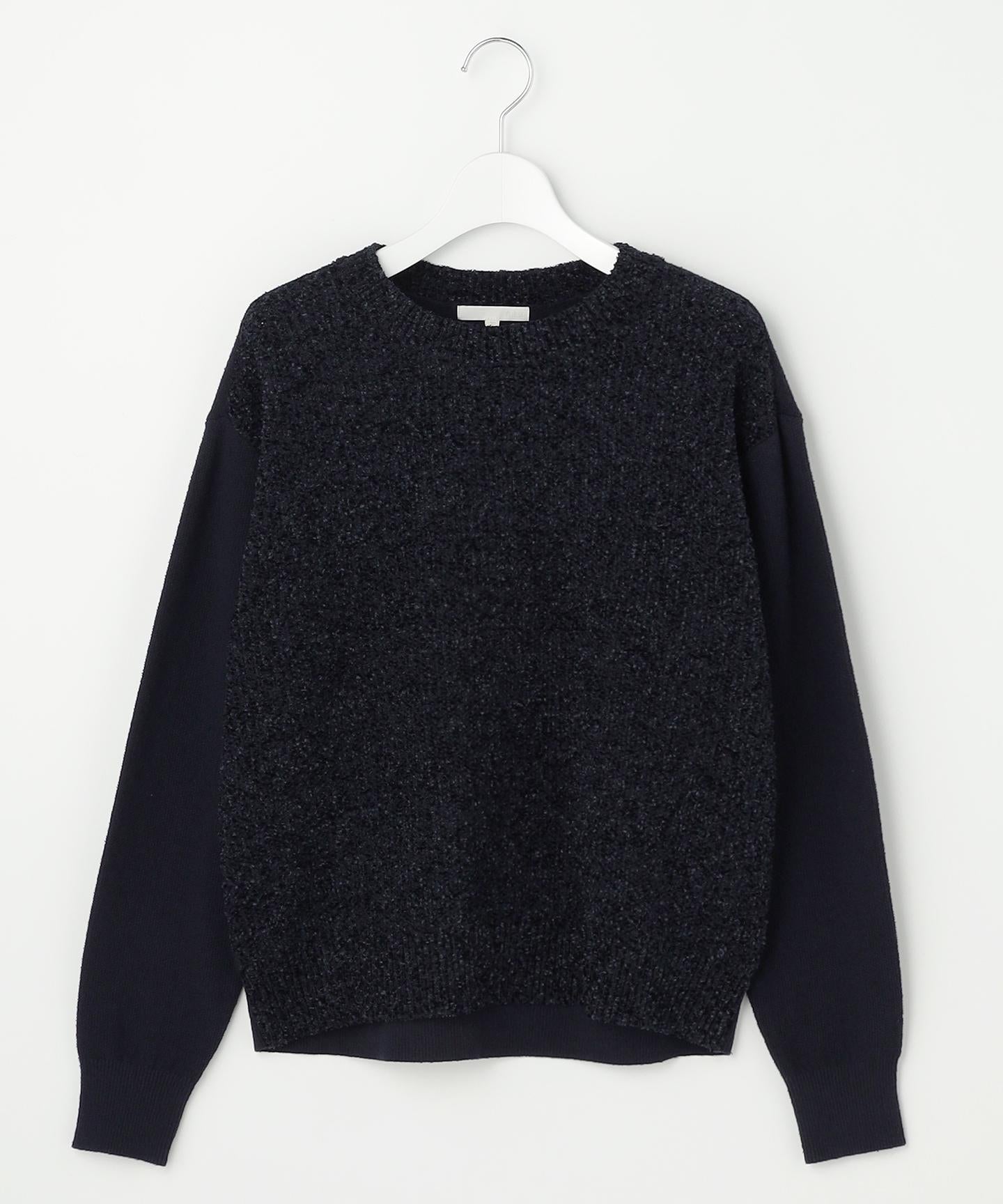 ブークレミックスツイード ニット