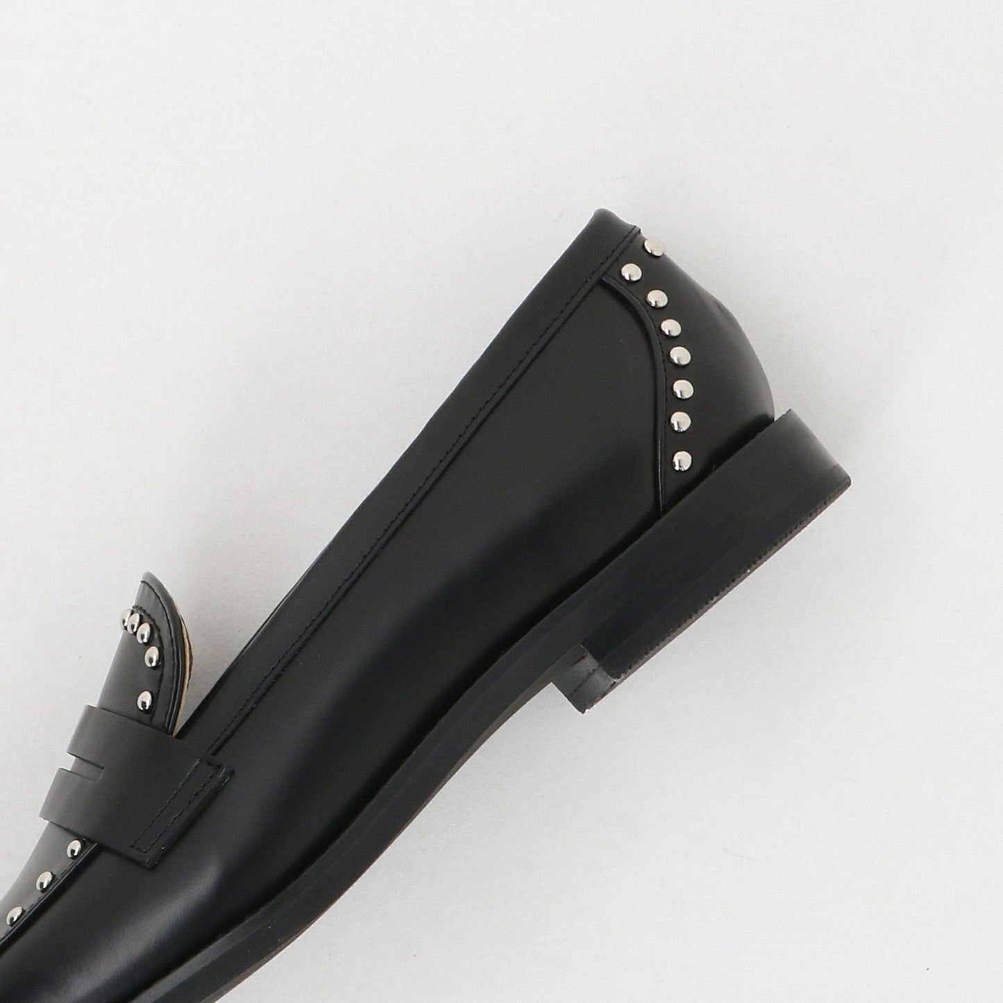 スタッズラインローファー フラット20↑