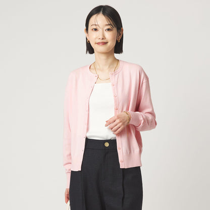 ＜1_OF MINE＞クルーネック ニット カーディガン