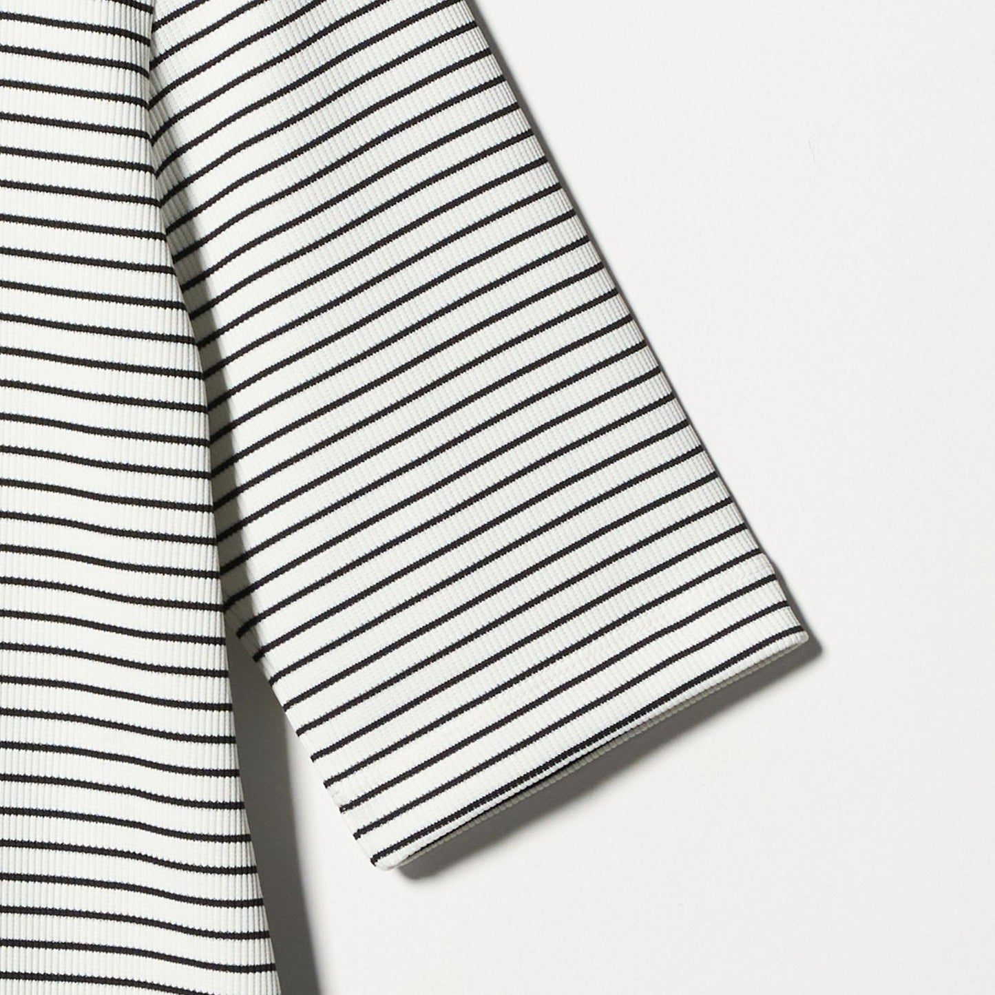 ニットライク モックネック カットソー