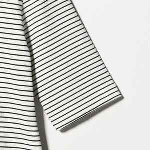 ニットライク モックネック カットソー