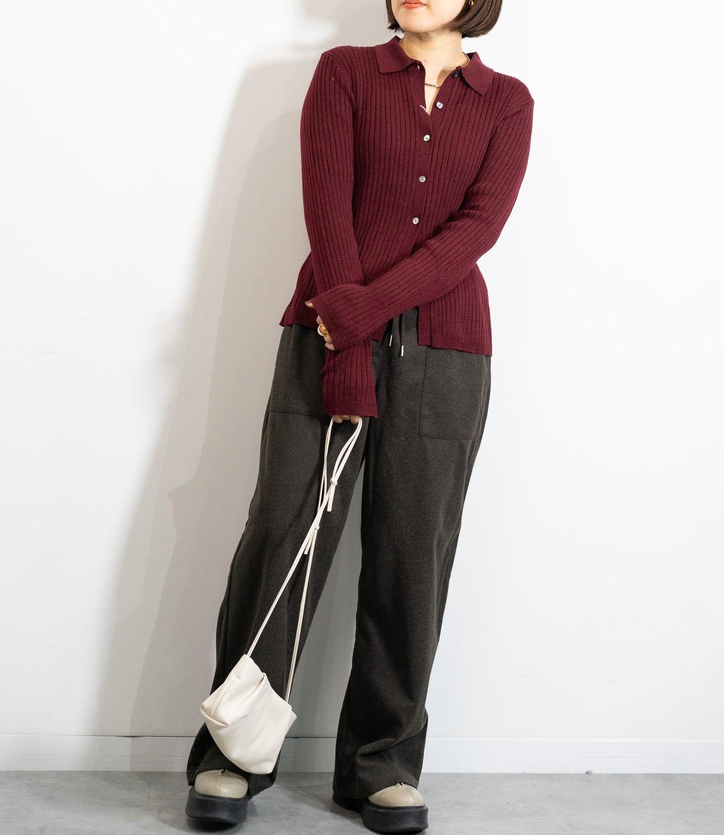 ウールライクあったかパンツ