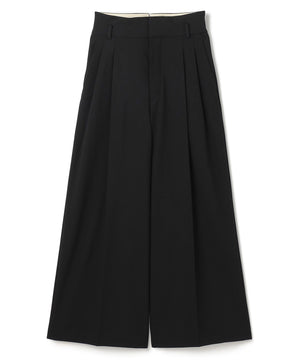 TRツイル ワイドトラウザー