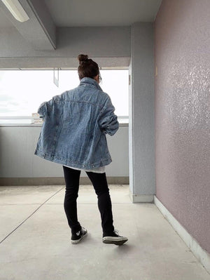 オーバーデニムジャケット