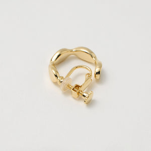 スカラップ フープイヤリング