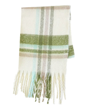 ボリュームフリンジマフラー