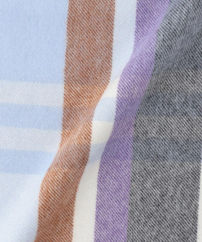 カシミヤチェック マフラー