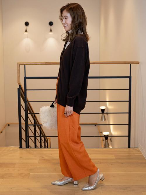 ワイドストレートパンツ