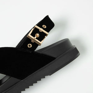 ベルベットクロス サンダル20