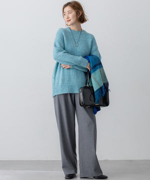 カシミヤ チェック ストール