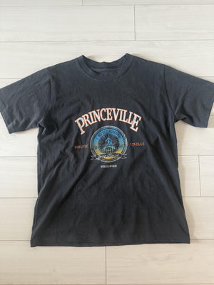 ヴィンテージライクPRINCEVILLEロゴTシャツ