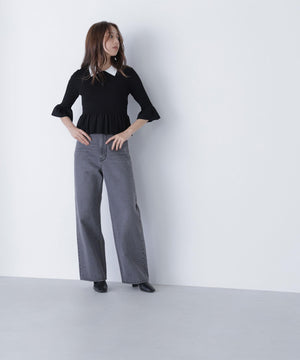 私に“ちょうどいい”ワイドストレートデニム