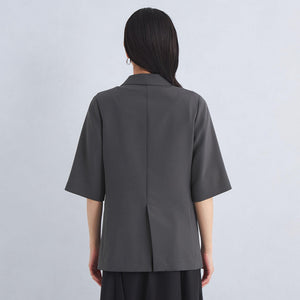 エアシカル ショート スリーブ ジャケット -マシンウォッシャブル・ストレッチ・UVカット-