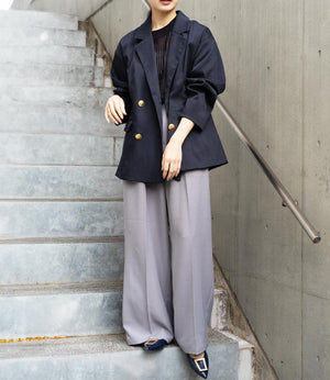 ストレッチツイルストレートスラックス