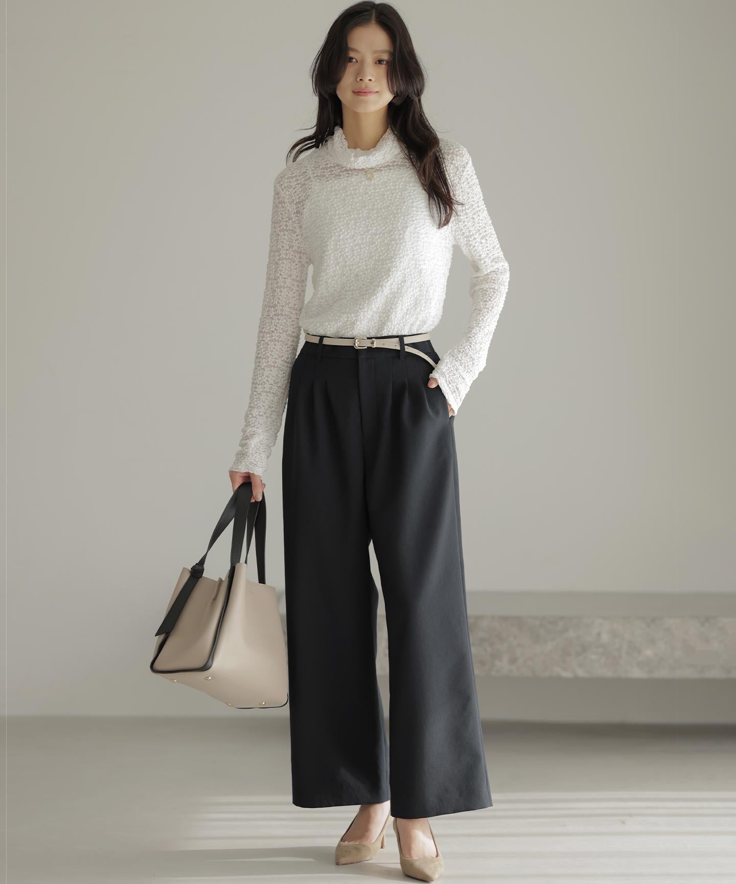 シュットクロスワイド パンツ