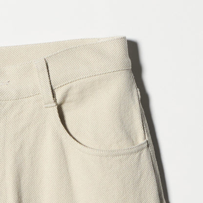 コットンツイル カーブパンツ ウォッシャブル