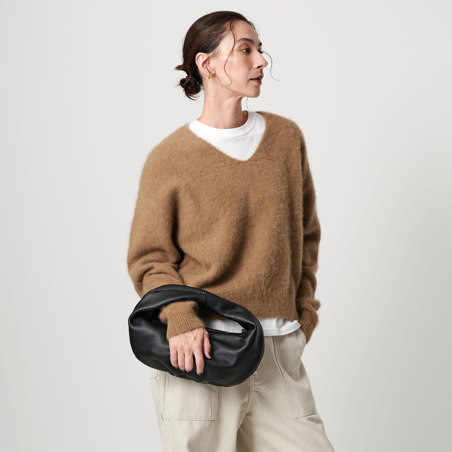 ムーン タック ミニ ワンショルダーバッグ