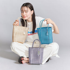 コンビ メッシュ ミニ トートバッグ/かごバッグ