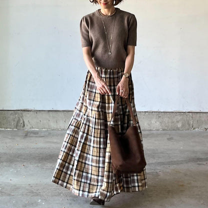 本革スエードショルダーバッグ