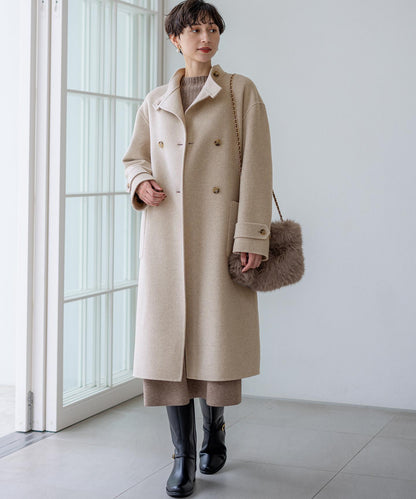 フェイクファー チャーム バッグ