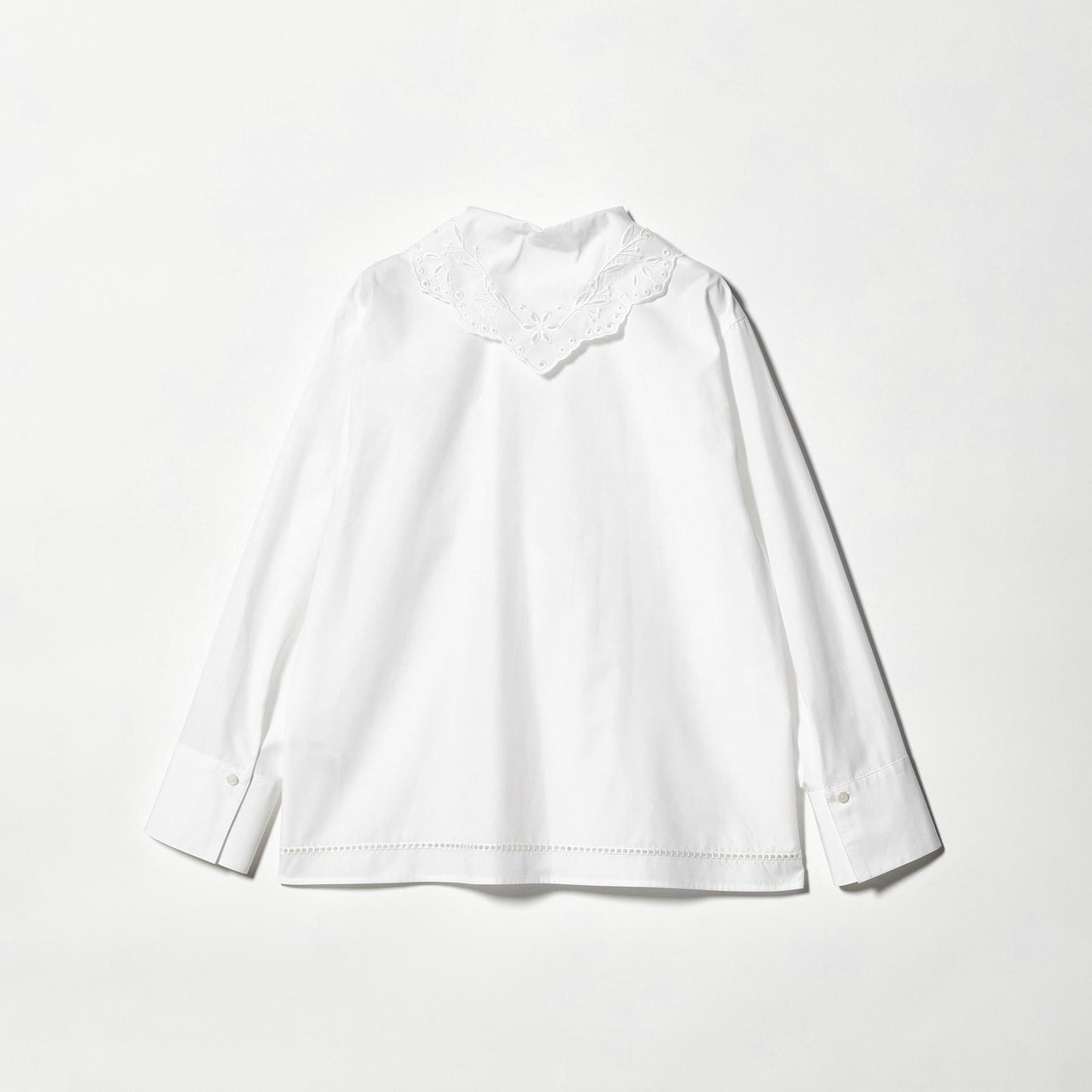 エンブロイダリーカラー シャツ