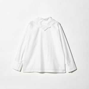 エンブロイダリーカラー シャツ