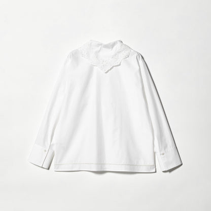 エンブロイダリーカラー シャツ