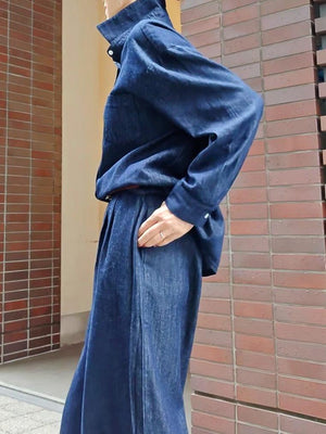 デニムセットアップ