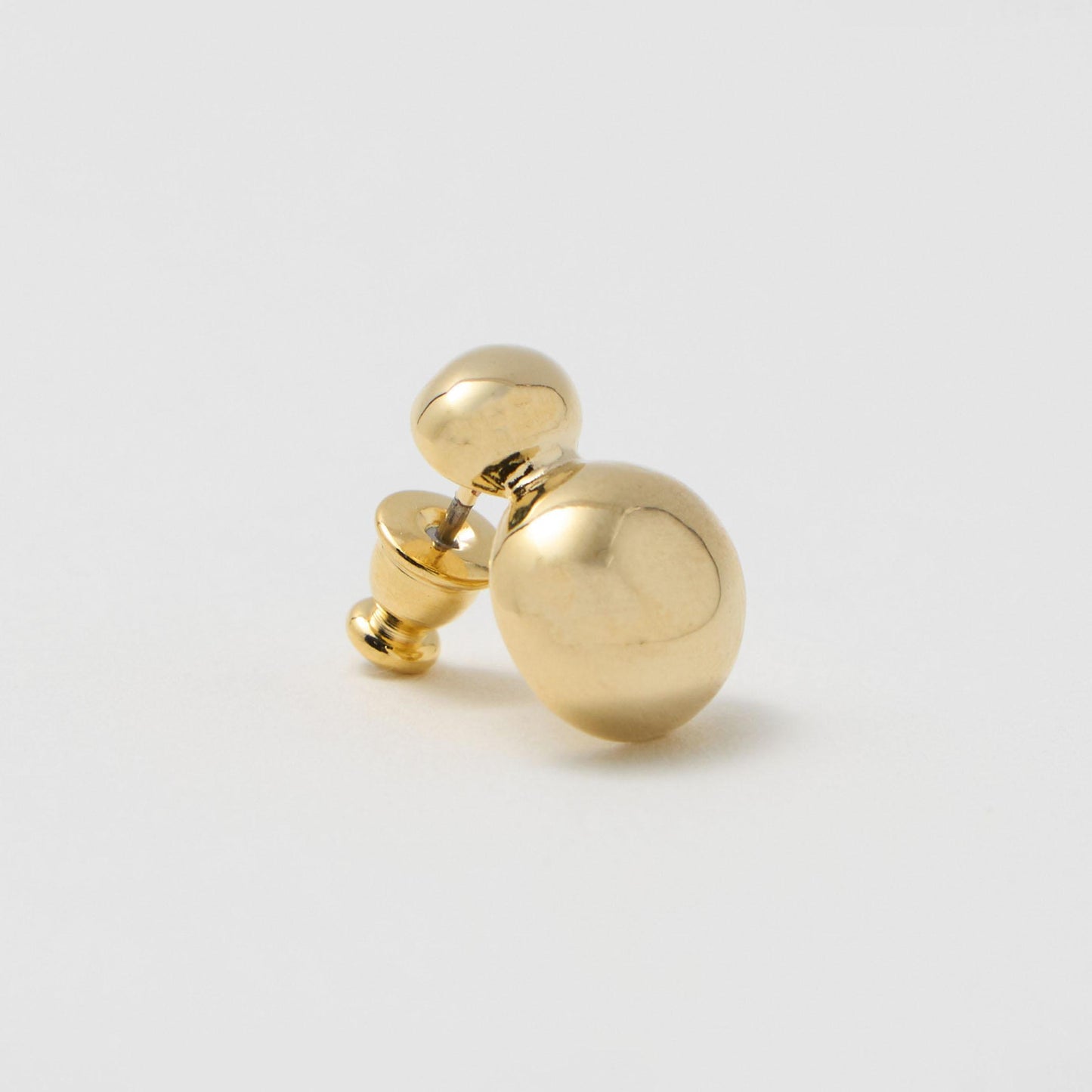 2オーバル ドーム ピアス