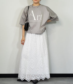 【接触冷感】ショートロゴTシャツ