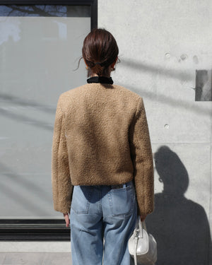 ポップコーンツイードジャケット