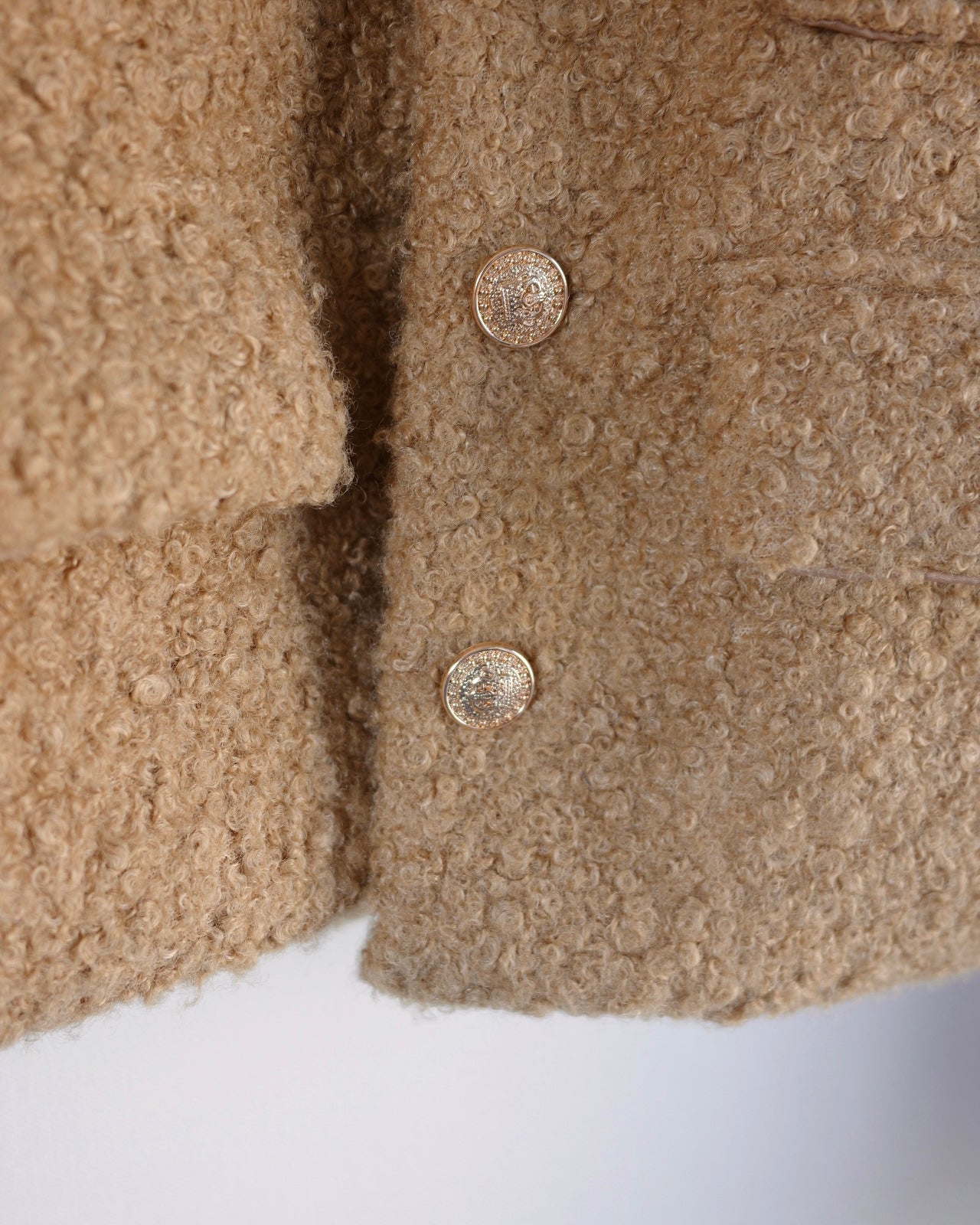 ポップコーンツイードジャケット