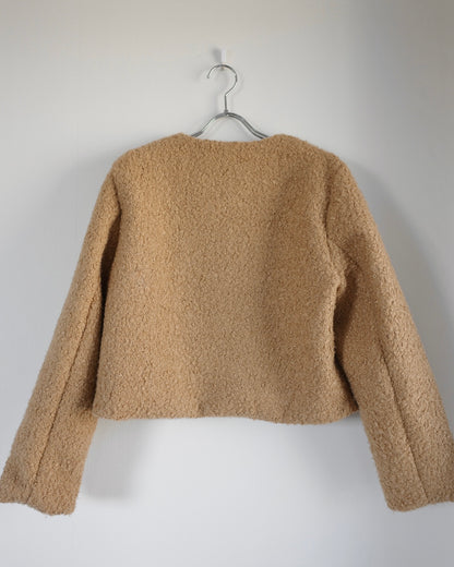 ポップコーンツイードジャケット