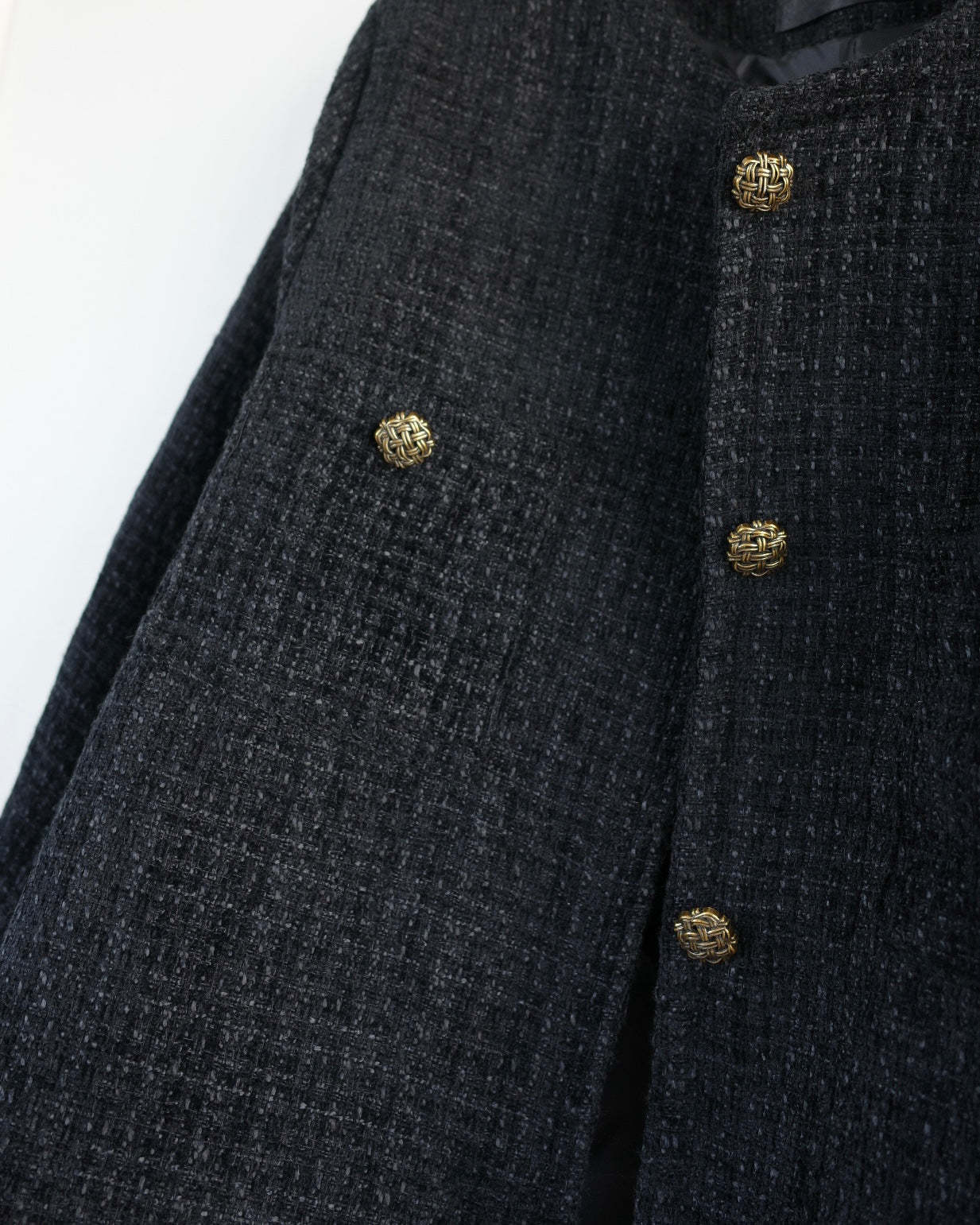 ブラックツイードジャケット