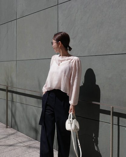 ビスチェシアーブラウス