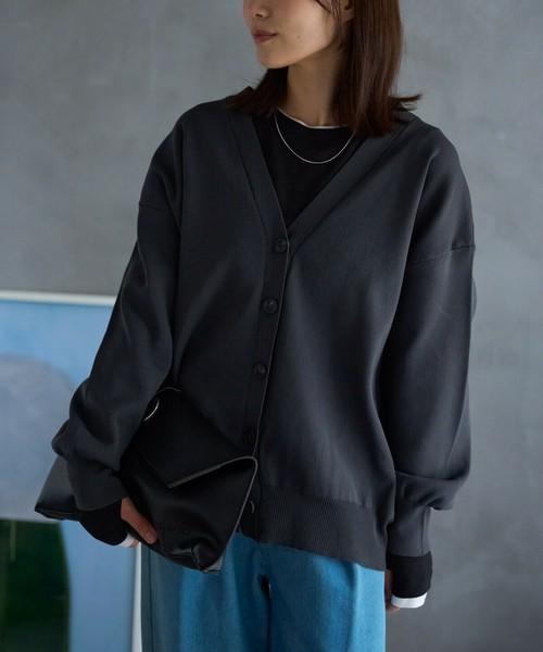 スポンディッシュVネックカーディガン