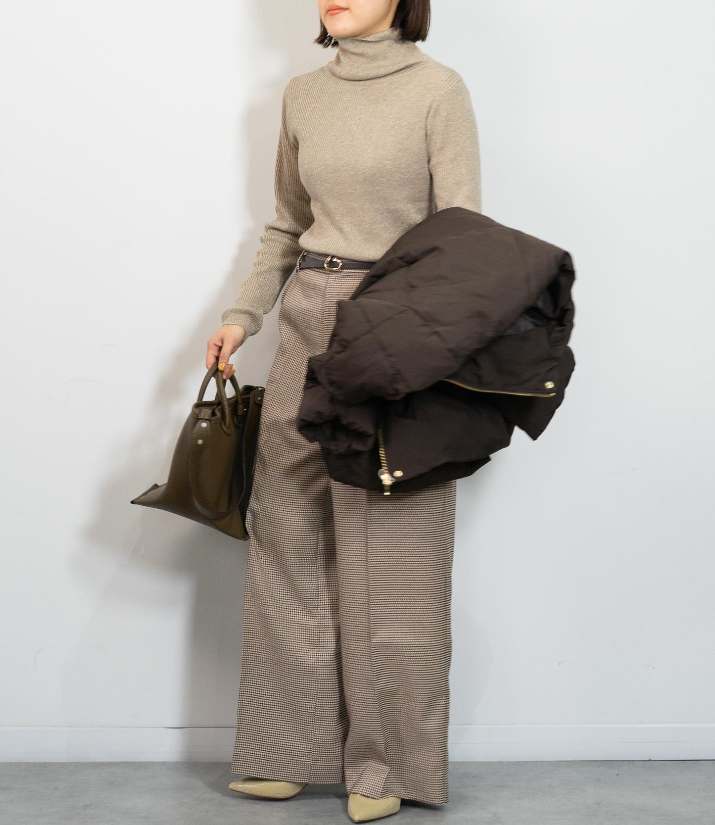 ラメタートルスリムニット