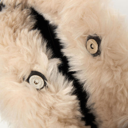 フェイクボア ワンショルダーバッグ