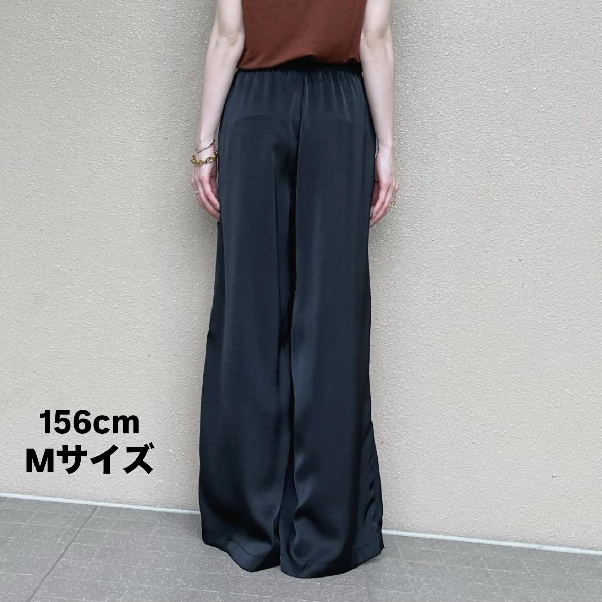 カームサテンイージーパンツ
