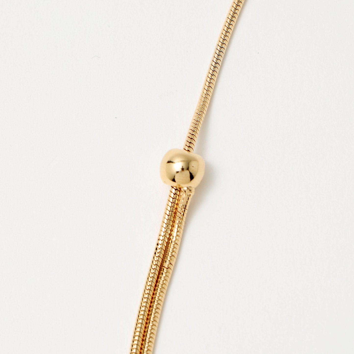 メタルボール スライダーネックレス