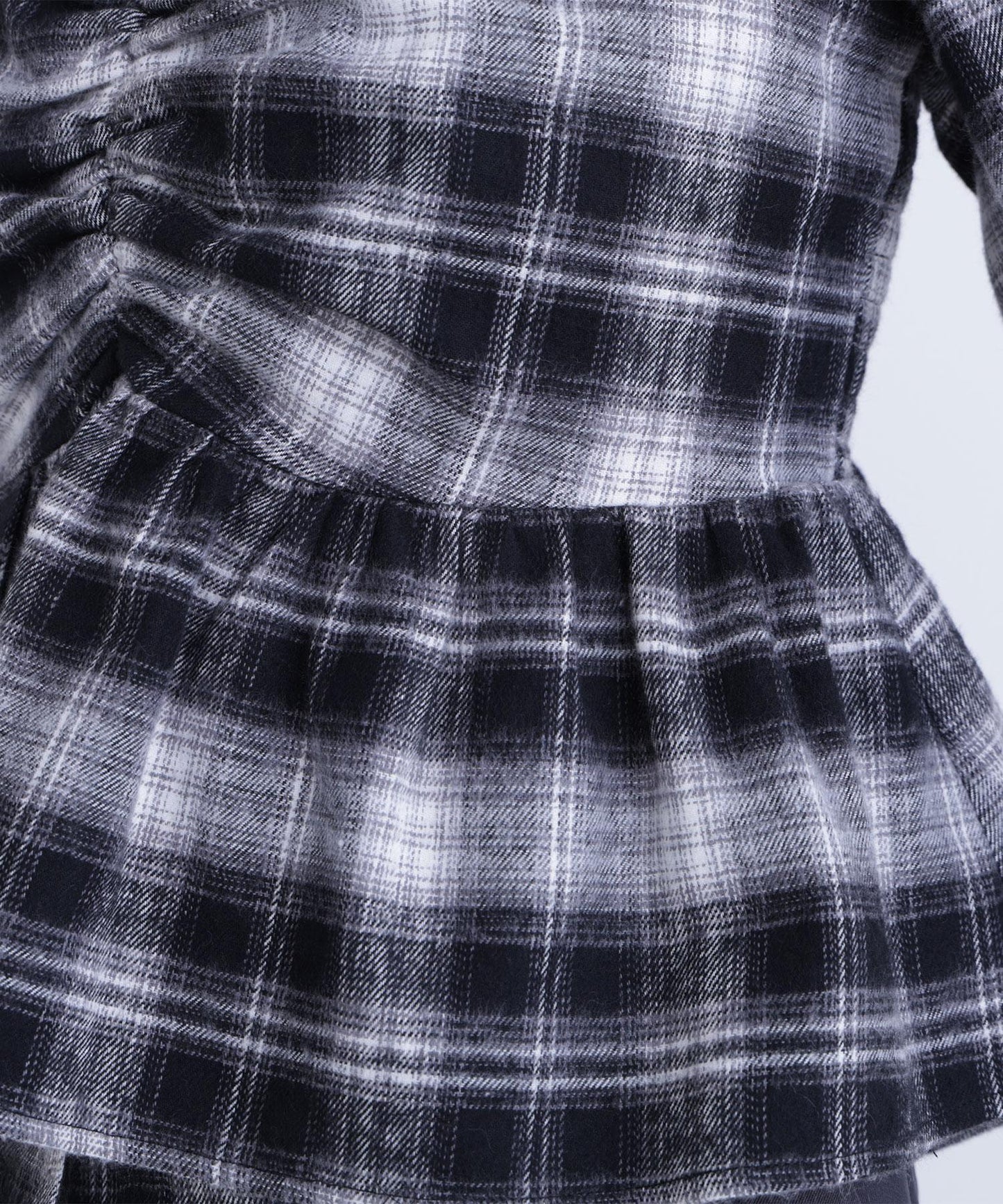 ビスチェセットチェックシャツ