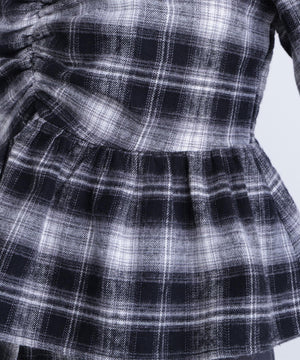 ビスチェセットチェックシャツ