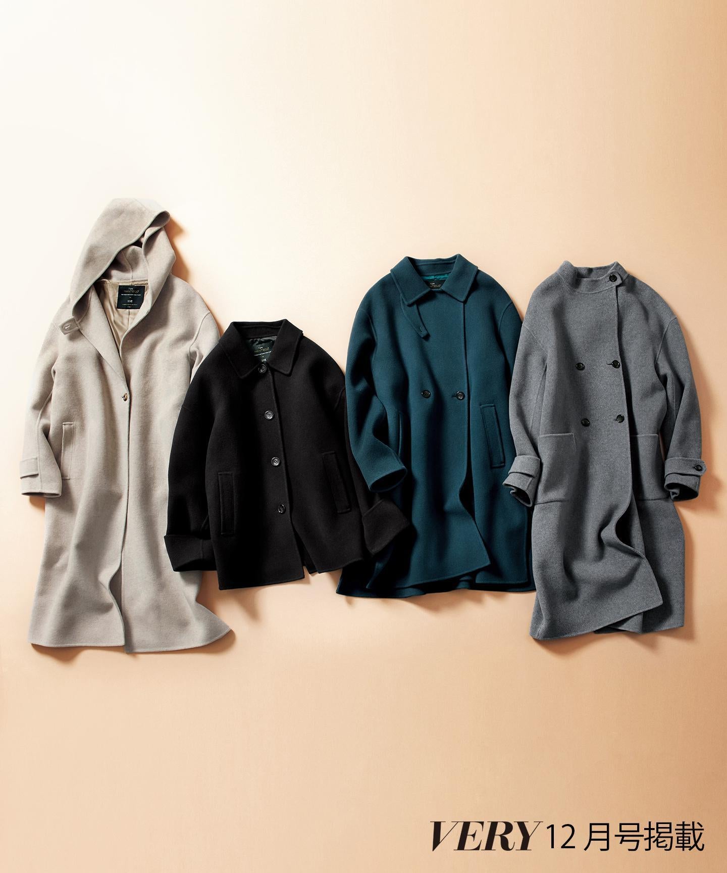 MANTECOPure リバー ステンカラーコート