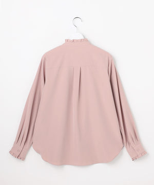 ピンタックフリル シャツ