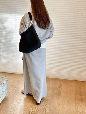 ライトスウェット ボートネックセットアップ