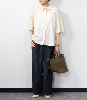 ストライプイージーパンツ