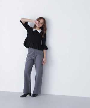 私に“ちょうどいい”ワイドストレートデニム