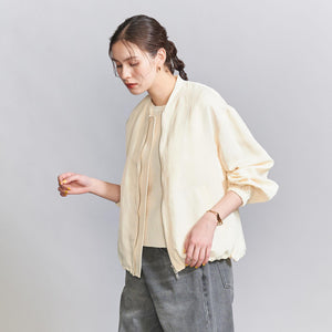 ナイロンツイル ジップブルゾン